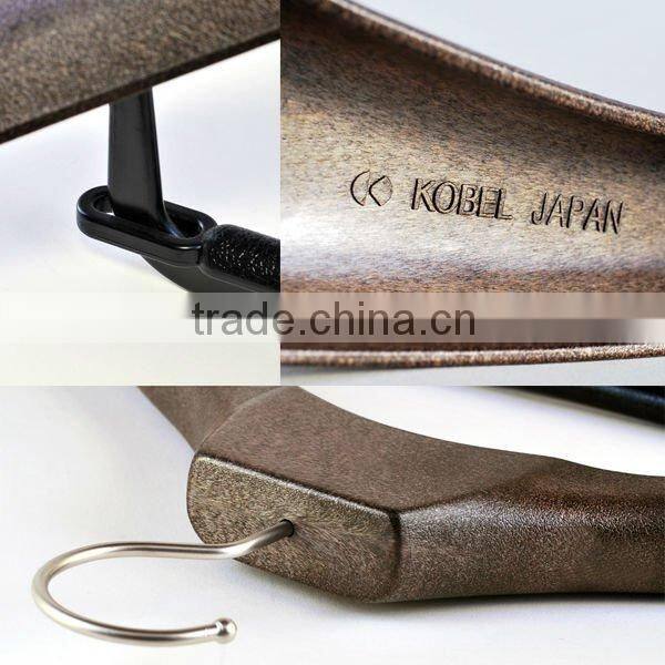 Plastic Jacket Hanger with Trousers Bar for Luxury Sports Wear