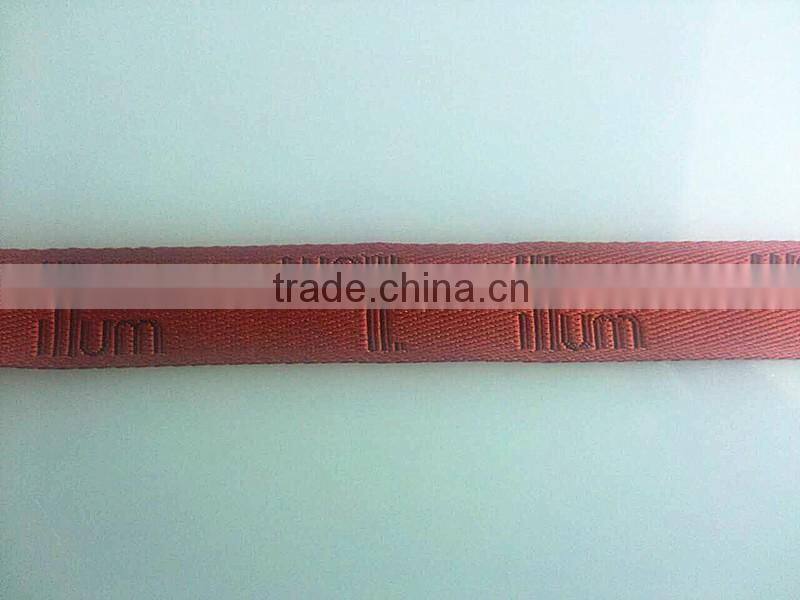Elastic Feature & pp Material polyester webbing for garment