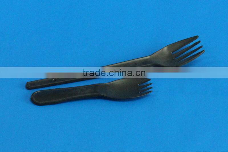 Biodegradable disposable plastic and corn starch spork SGS FDA EN13432 ok biobased
