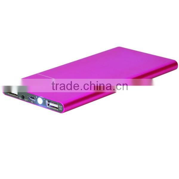 mobile portable thin battery charger