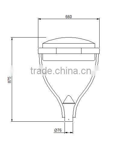 lamp post garden light garden product outdoor garden cast aluminum garden furniture garden steel post