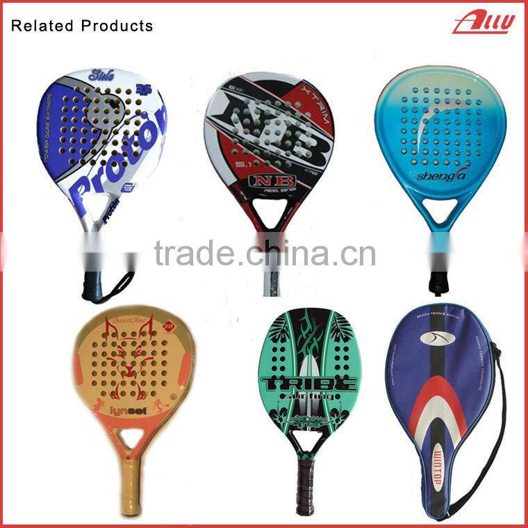 Carbon Beach Racket Set (racket + ball + paddle bag) for promotion