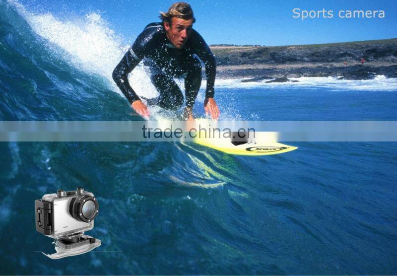 2014 hot sale hd mini sport DV 1080p manual with Waterproof, Shockproof function