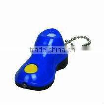Shoes shape plastic pencil sharpener with chain BINT38032