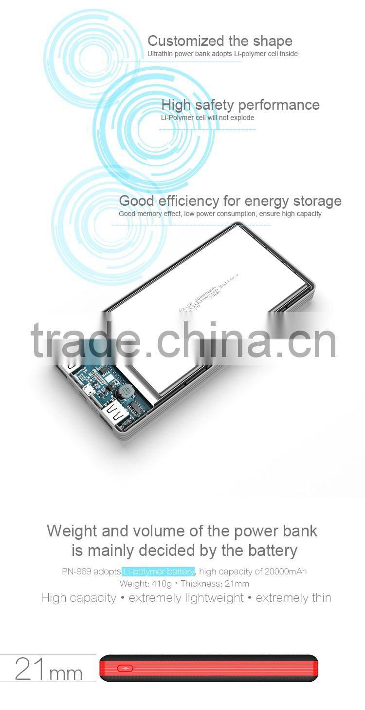 2016 high quality design larger capacity power bank