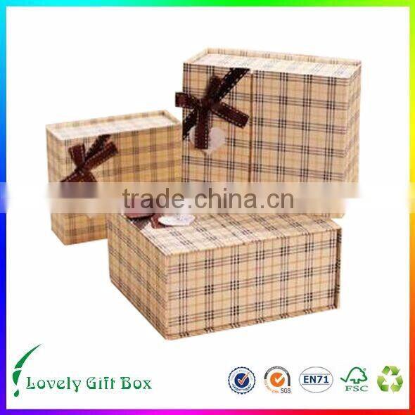 China factory recyclable yellow package box with high quality