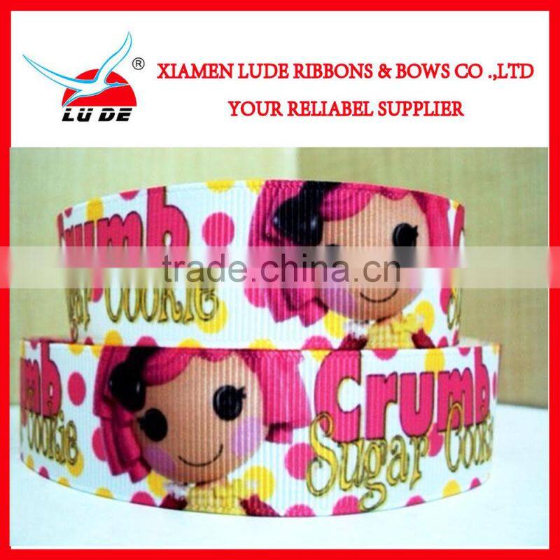 2015 new design curly grosgrain ribbons