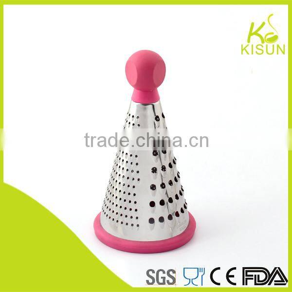 beautiful flower handle stainless steel melon&vegetable grater