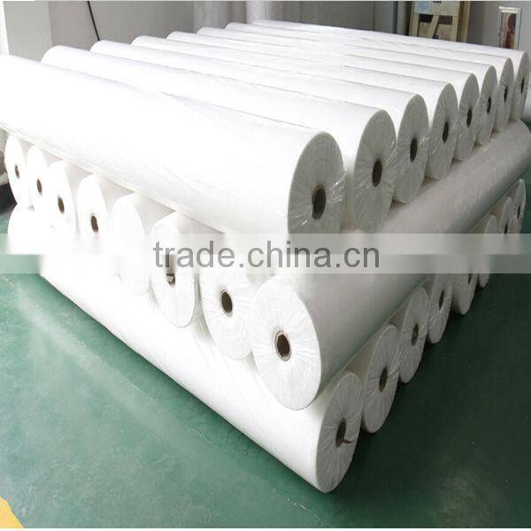 China wholesale 40gsm spunlace 600pcs/roll nonwoven fabric filter