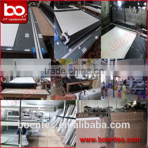 16:9 Electric Projector Screen with Remote Control (matte white)/Electric Ceiling mount screen