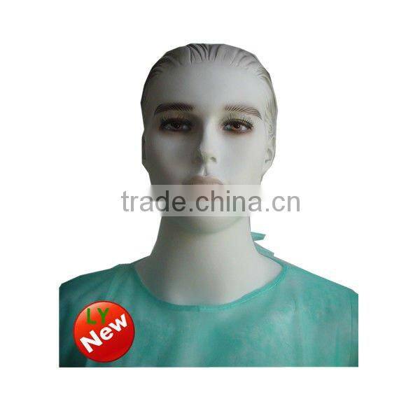 2012 light green sterile long sleeve surgical disposable gowns