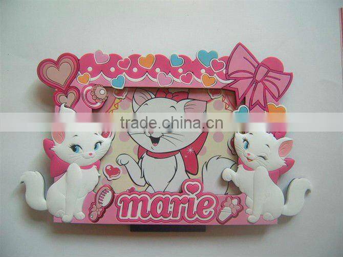 starfish soft pvc 3D photo frames with promotion