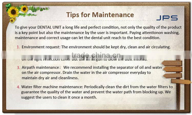 Dental Equipment Unit standard JPSM 60