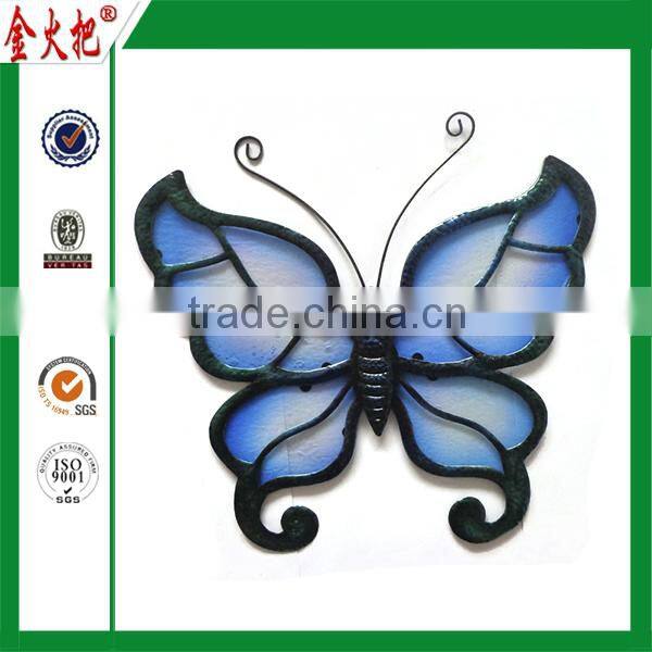 China wholesale top quality cheap turquoise butterfly decoration for wedding
