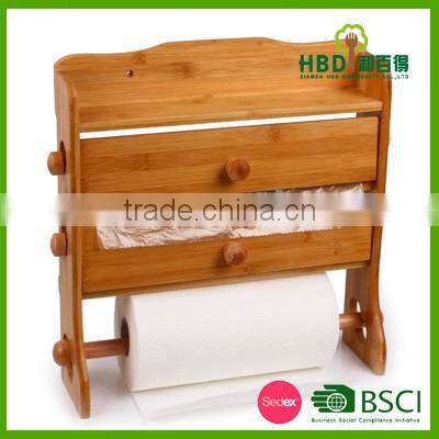 2016 high quality bamboo toilet roll holder,wood toilet paper holder wholesale