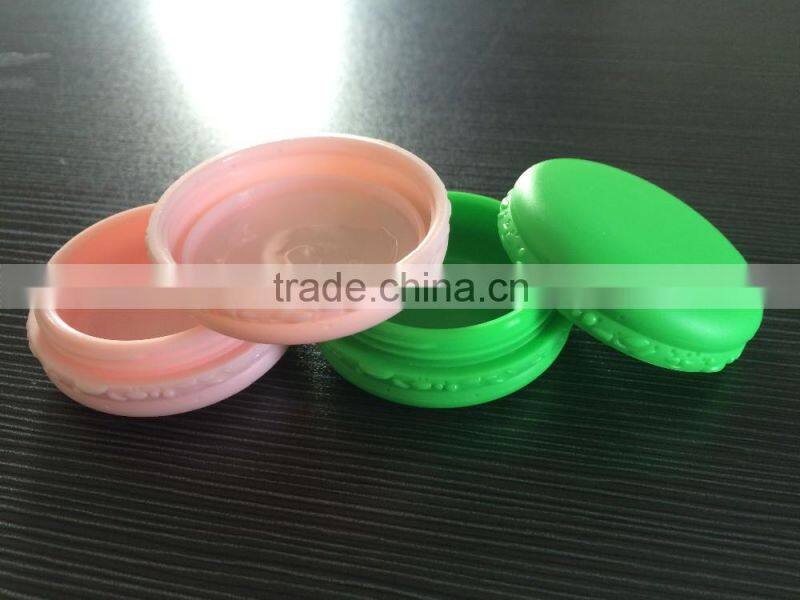 China cosmetic packaging colorful 10g pp cream jar