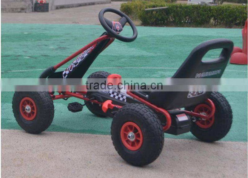 Safe go kart for kids two seats China supplier
