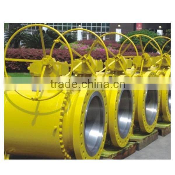 Trunnion Type Forged Steel Three Piece Ball Valve