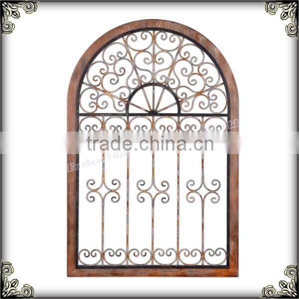 Warm welcome lobby scroll wall decor