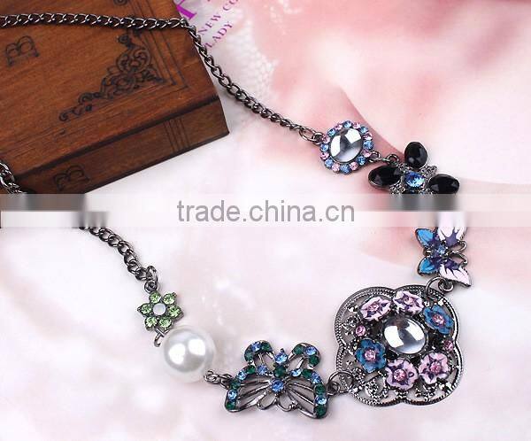 Fashion jewelry 2016 vintage female necklace
