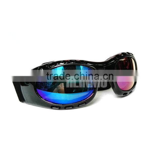 Transparent & colorful motorcycle riding goggles