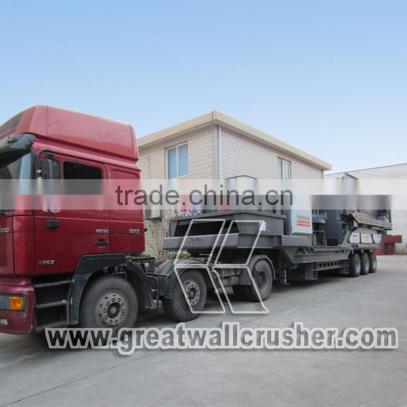 Great Wall Portable Impact Crushing Plant(ISO9001:2008)