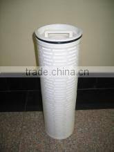 High Flow Rate Pleated Filter Cartridge