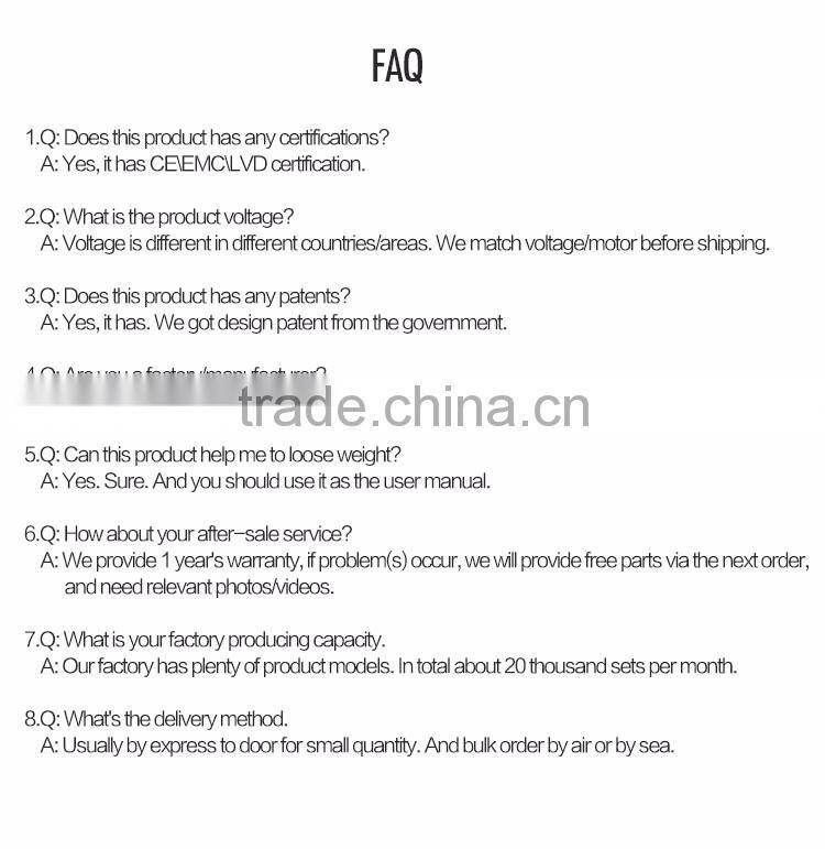 Jufit Foldable vibration plate Whole Body Massager Super Crazy Fit Massage