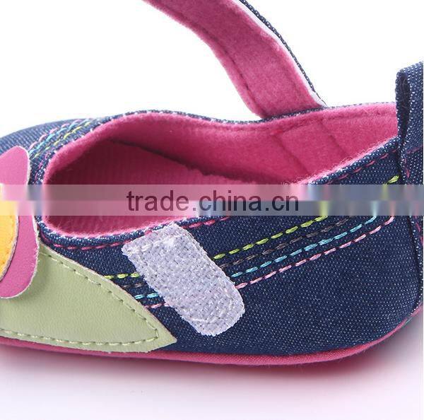 New design baby flower dress shoes children soft sole shoes wholesale baby sheos