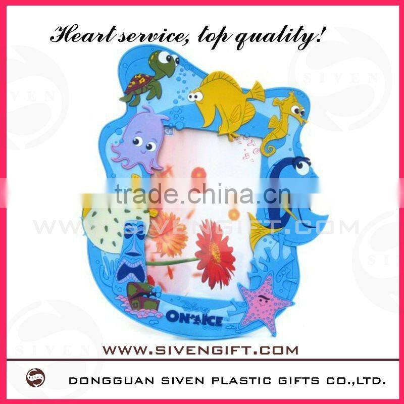 hot sell fashion prinecess towle pvc photo frame