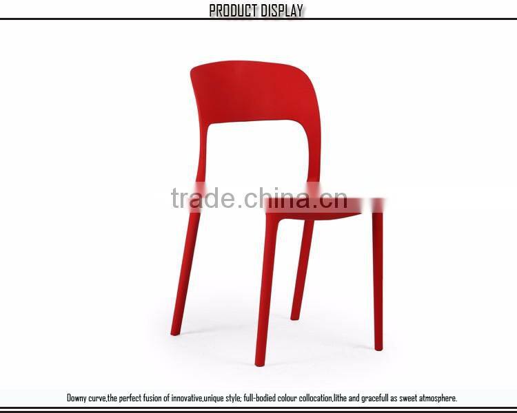 Modern Hotel Restaurant Furniture Plastic Dining Chair for Sale