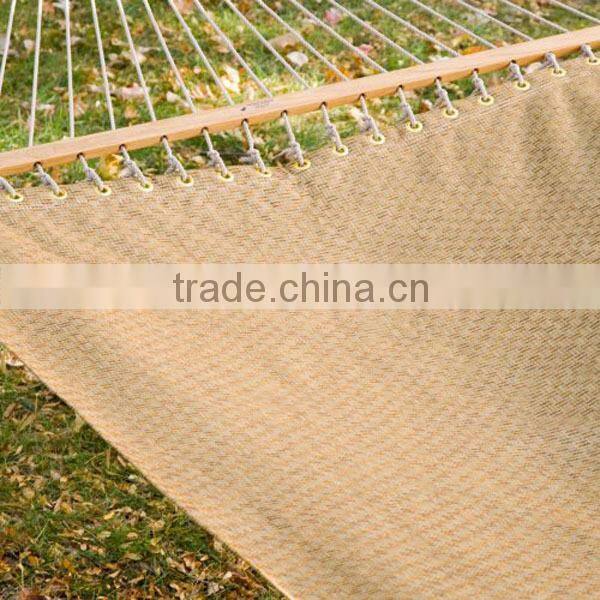 Double Swing Garden Wooden Hammock With Bars