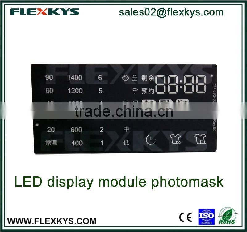 LED display module light-tight black PC film