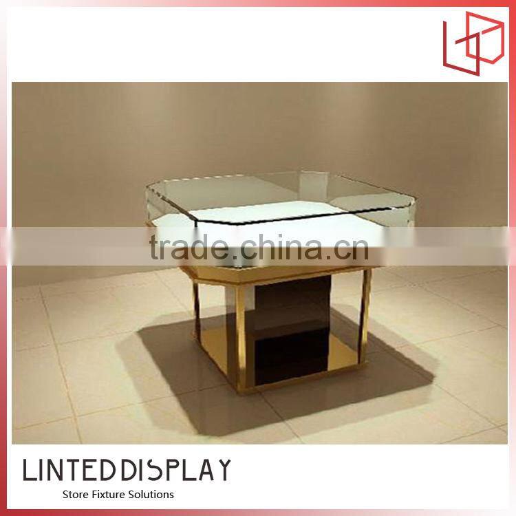Fangle rack display glass showcase