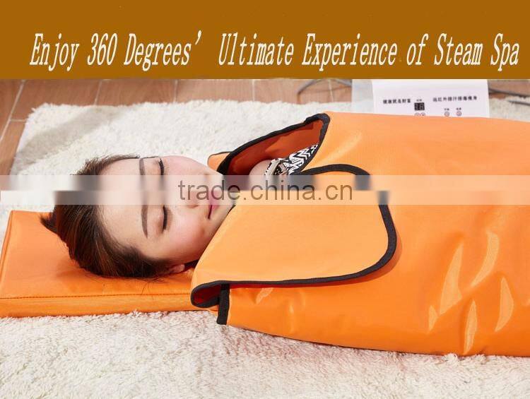 Far infrared sauna blanket/ slimming blanket/ electronic heat wrap/ infrared body wrap for weight loss/ heat therapy body wrap