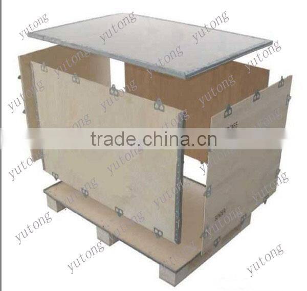 Foldable foldable plywood box