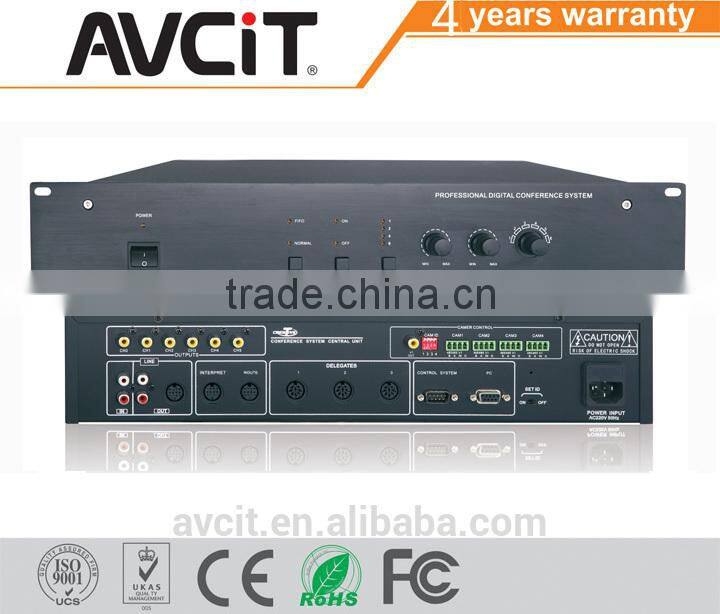 Audio conferencing equipment conference unit conference discussion system