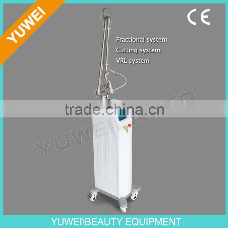 YUWEI factory price vaginal laser fractional co2 machine for vaginal rejuvenation