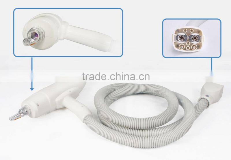 2015 hot new Q Switch Nd Yag Laser Tattoo Removal laser/Q switch nd yag laser/black wawa Salon Machine