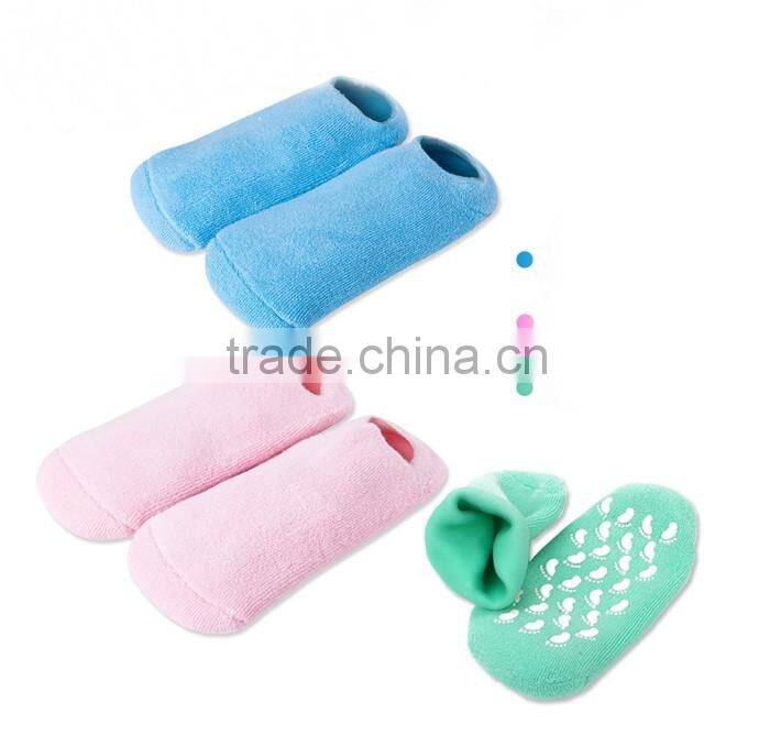 Best Selling Beauty Spa Exfoliating Moisturizing Gel Socks