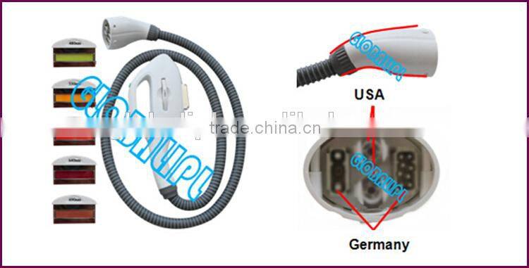 Best quality pigment therapy hair removal new designed intergrated handpiece