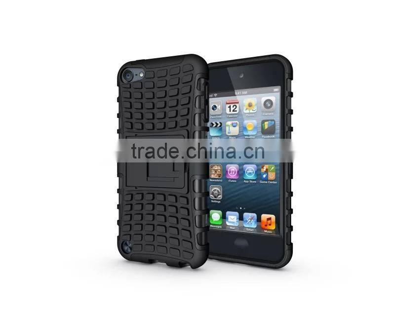 For iPod Touch 6 Armor CASE Heavy Duty Hybrid Rugged Anti-knock Hybird Spider Armor Back Cover For itouch 6 for touch6 armor