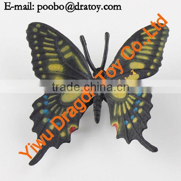 Interesting gifts Colorful plastic toy butterfly statues
