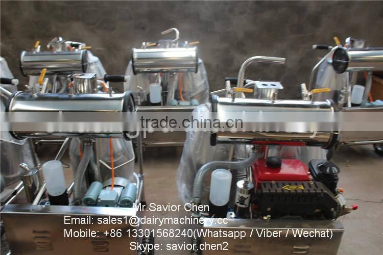 Diesel Power Two Cows Mobile Milking Machine 2800W