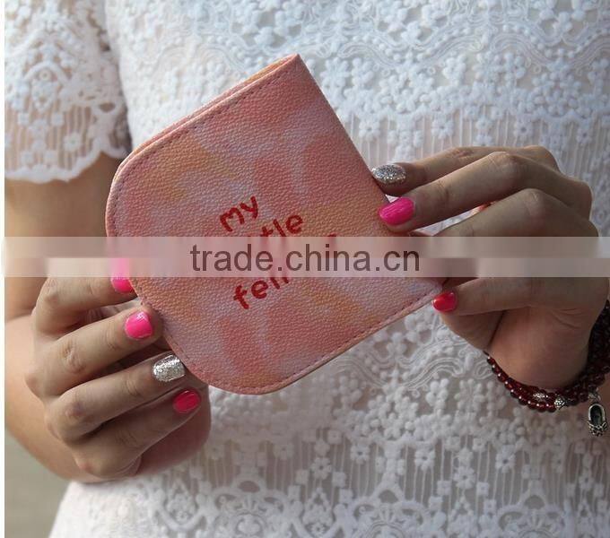 2016 3D Animal Wallet Holders Zipper PU Leather Money Wallet Short Small Wallet Purse (XJWP1625)