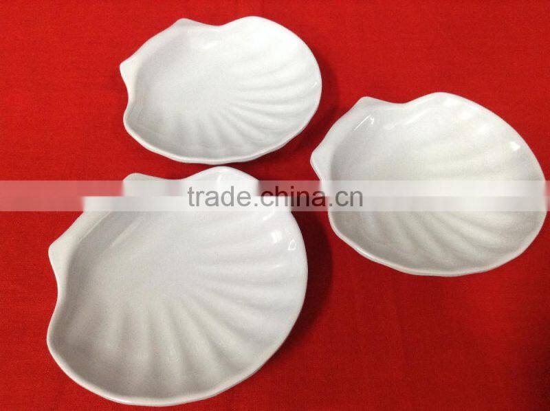 Malaysia Made Melamine Shell Shape Sauce Plate