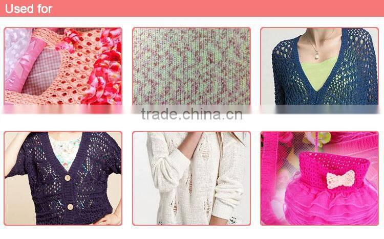 fashion yarn 100% nylon colorful feather fancy yarn for knitting scarf