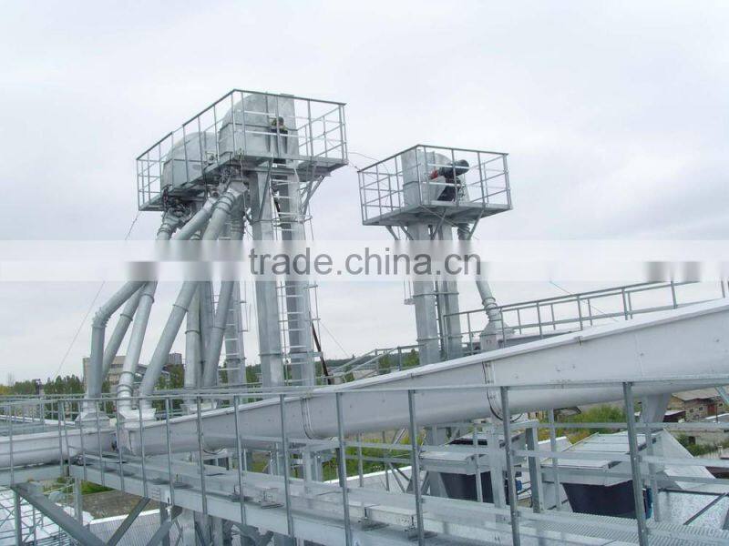 40 - 50t/h paddy rice belt conveyor for grain