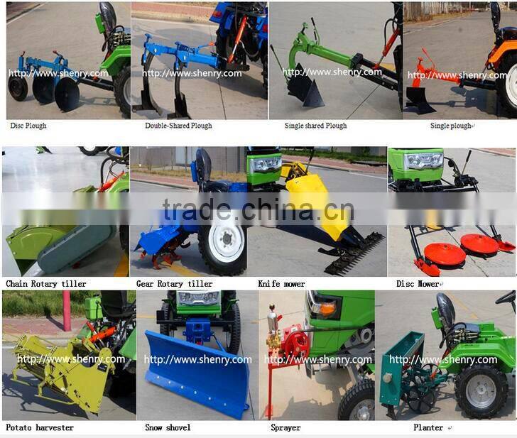 hydraulic electric start tractor