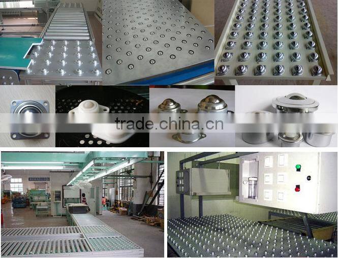 steel ball caster skate wheel conveyor 26mm diameter skate wheel conveyor pom